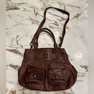 Cole Haan Belted Leather Bag